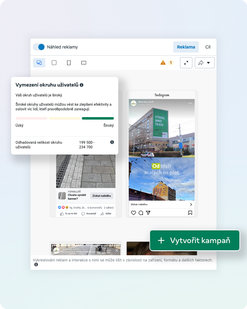Placená reklama správa