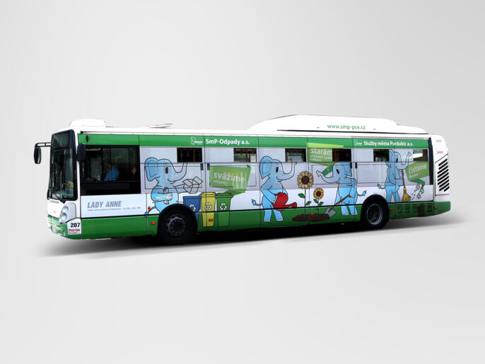 Polep MHD služby města