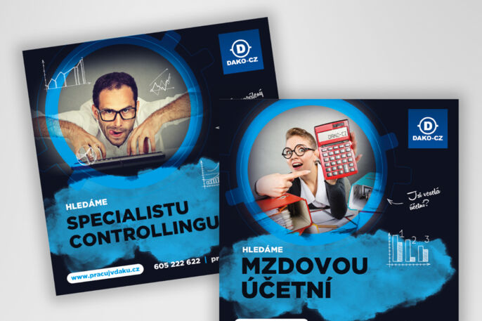 Grafika pro personální oddělení DAKO-CZ